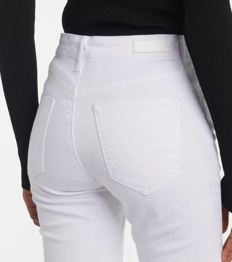 AG Jeans Mari high-rise cropped flared jeans 6