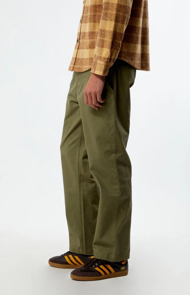 Brixton Surplus Herringbone Relaxed Pants 3