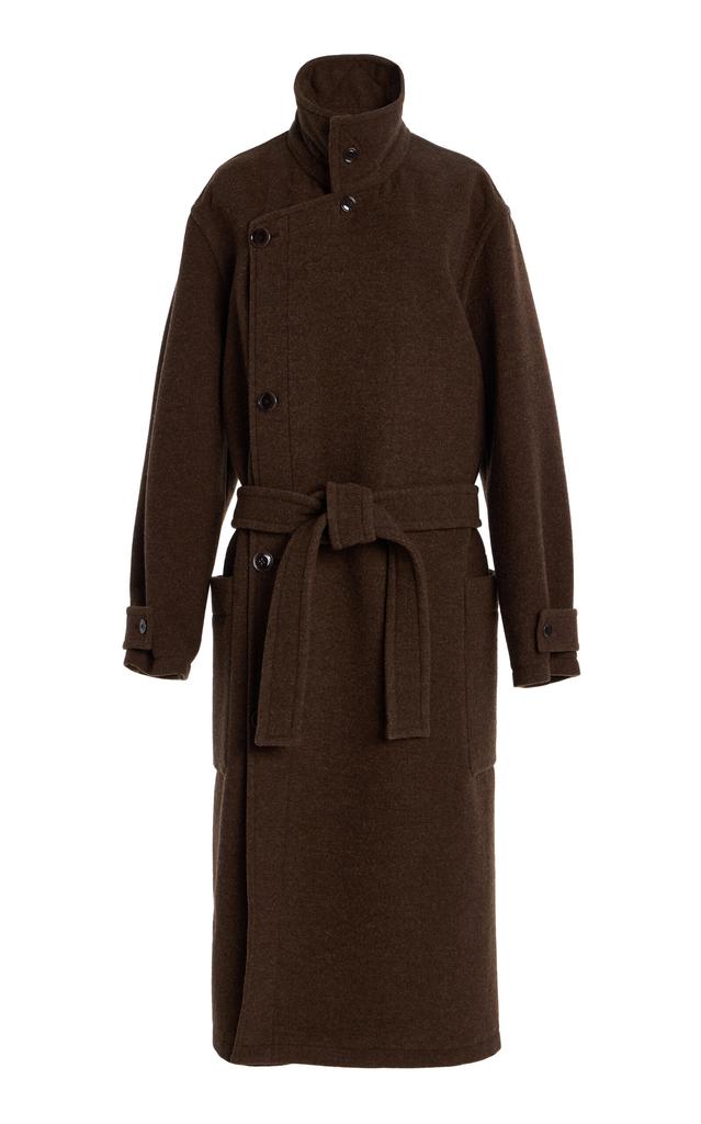 Lemaire Lemaire Wool Wrap Coat - Moda Operandi - Jackets - BeyondStyle