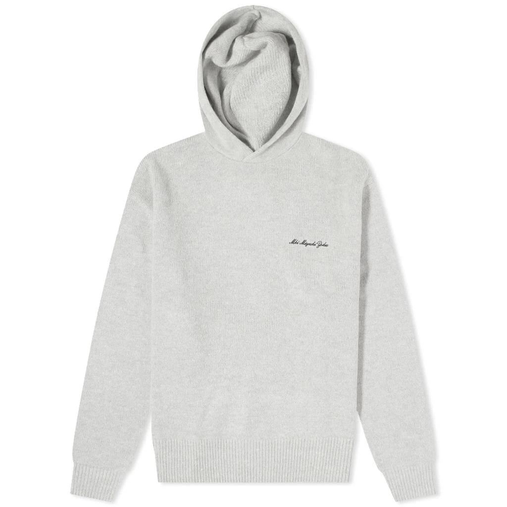 MKI MKI Mohair Blend Knit Hoodie 1