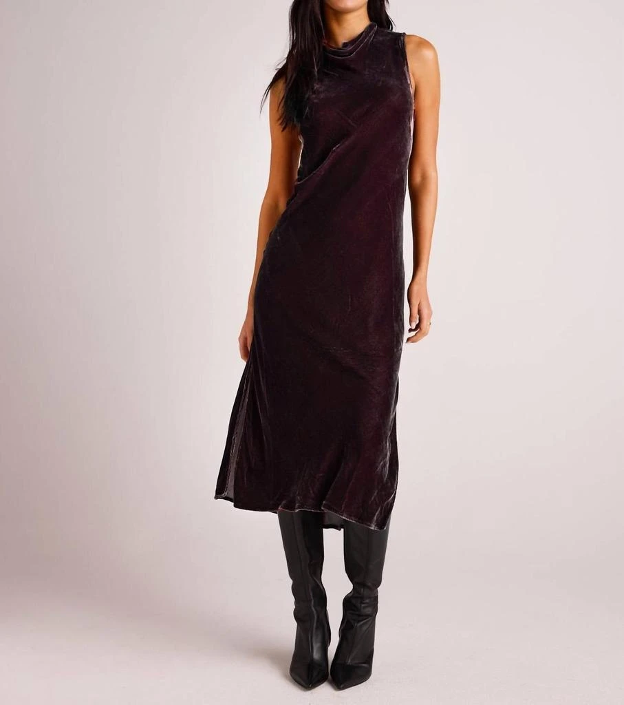 slim fit dress slacks Bella Dahl Fitted Midi Halter Dress main image 1