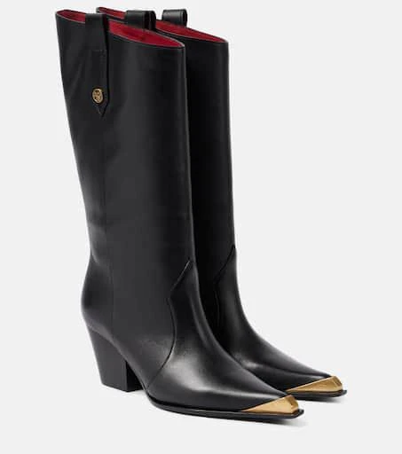 ETRO Leather cowboy boots 1
