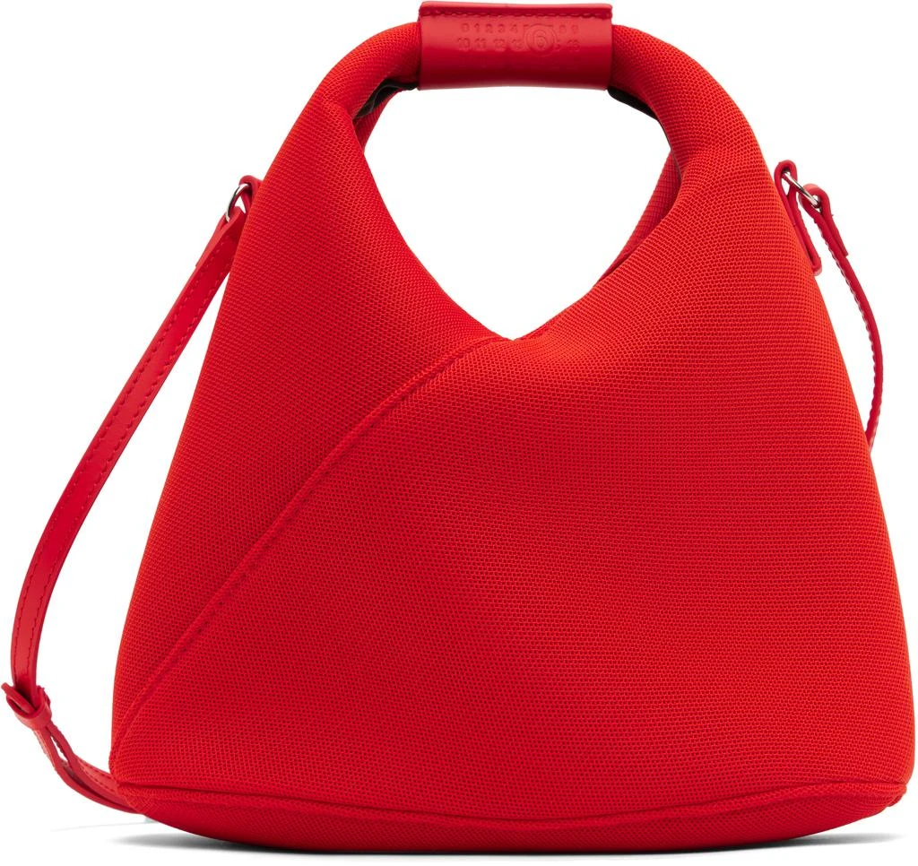 MM6 Orange Mesh Crossbody Bag