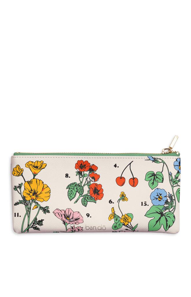ban.do Botanical Cream Get It Together Pencil Pouch