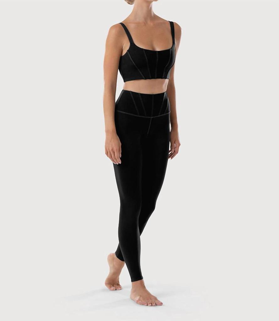 Bloch Bloch - Paneled Waist Leggings