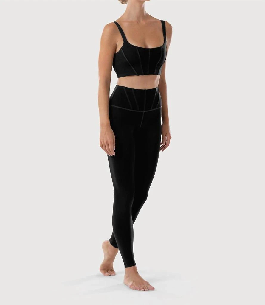 Bloch Bloch - Paneled Waist Leggings 1