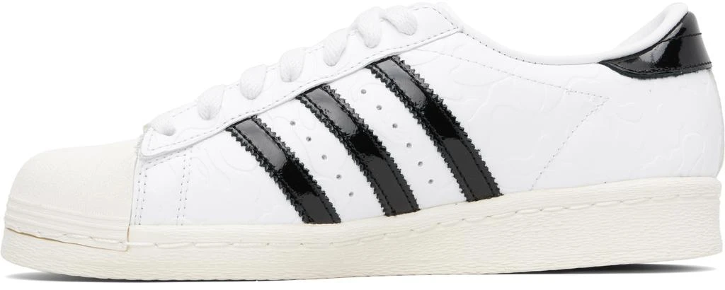 Bape White & Black adidas Originals Edition SSTR Sneakers 3