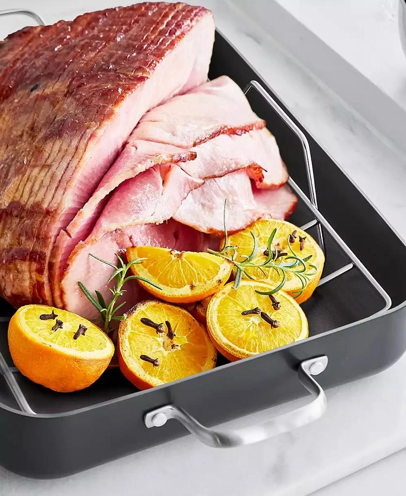 Greenpan Chatham Hard Anodized Healthy Ceramic 13.25" Nonstick Roasting Pan 5