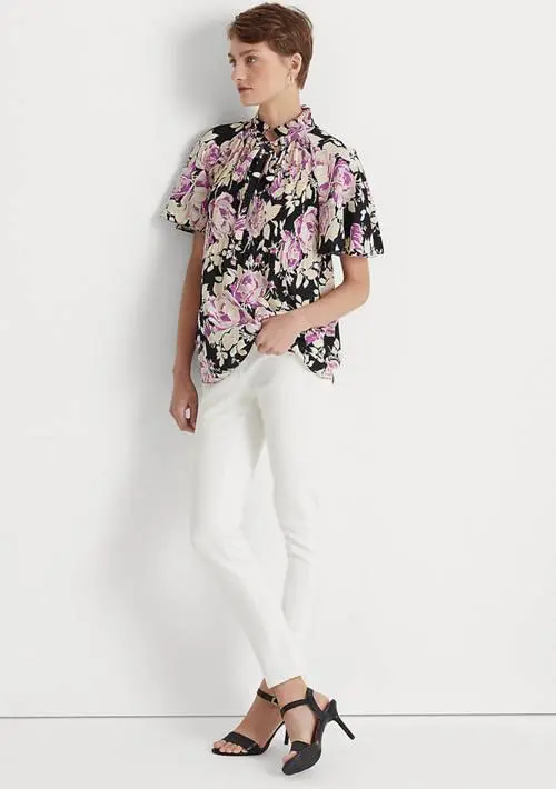 Ralph Lauren Ralph Lauren Petite Floral Adar Top 4