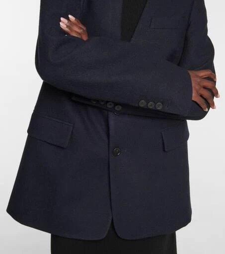ANN DEMEULEMEESTER Virgin wool blazer 5