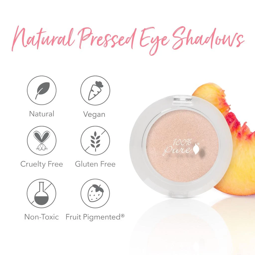 100% Pure Fruit Pigmented® Eye Shadow: Vanilla Sugar 2