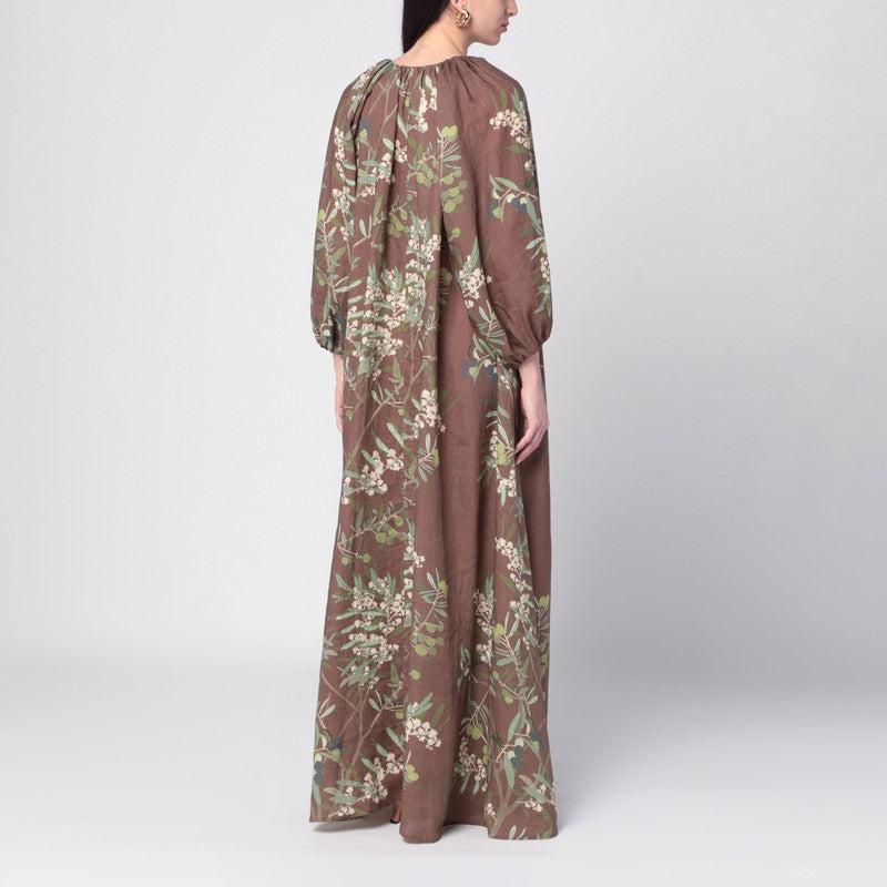 Bernadette Women's Georgio Maxi Dress With Floral Linen Print