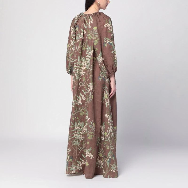 Bernadette Women's Georgio Maxi Dress With Floral Linen Print 2