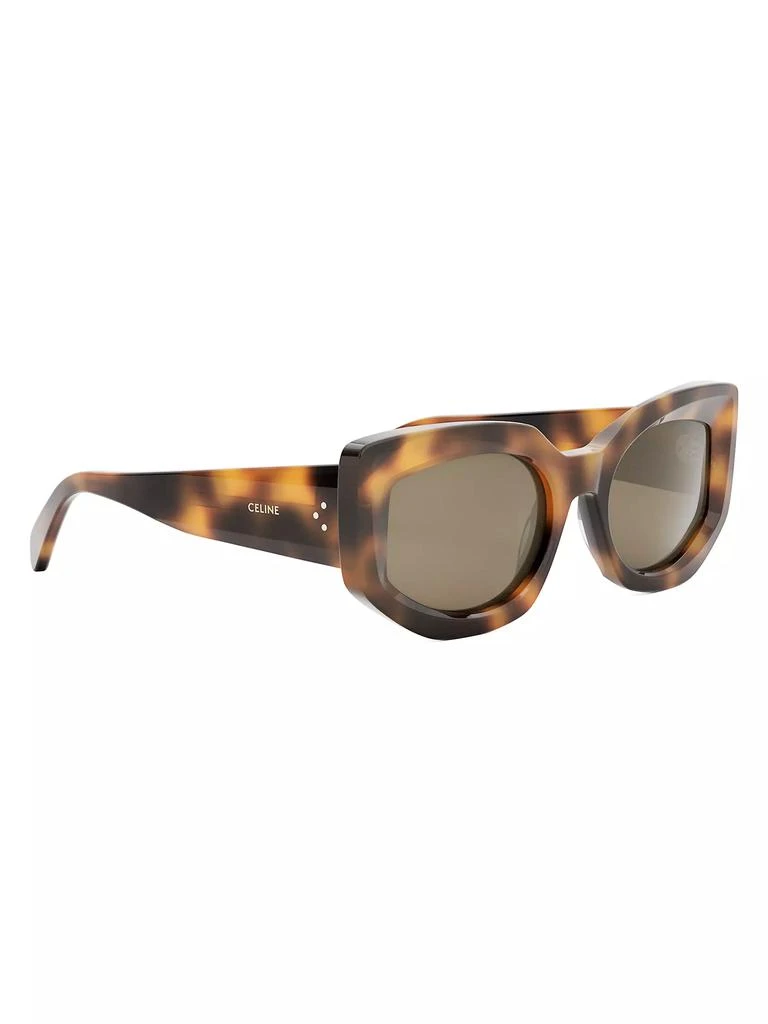 Celine Bold Three Dots 54MM Butterfly Sunglasses 8