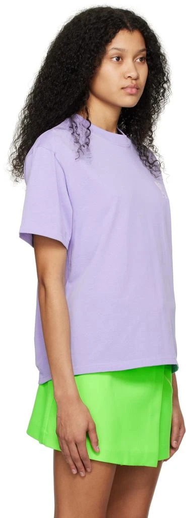 AMI Paris SSENSE Exclusive Purple Ami de Cœur T-Shirt 2