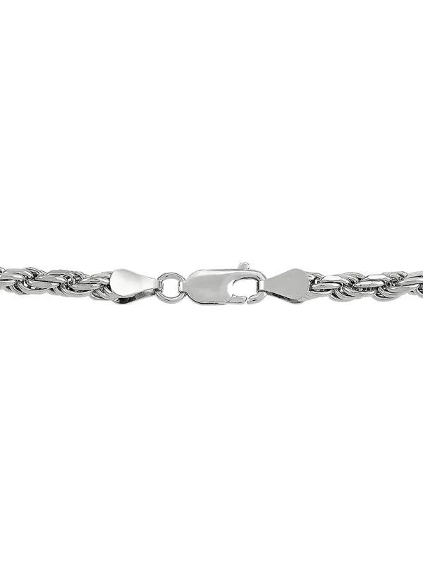 Saks Fifth Avenue Basic Sterling Silver Curb Chain Necklace 2