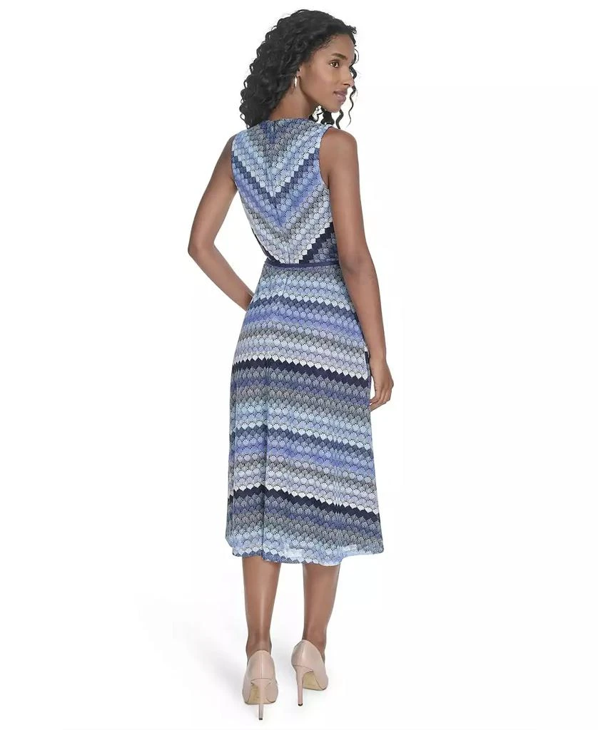 Jessica Howard Women's Sleeveless Lace Midi Dress 2
