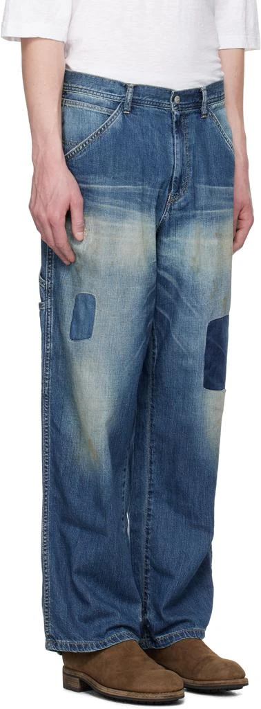 NEIGHBORHOOD Blue Savage LW Painter Denim Jeans 2
