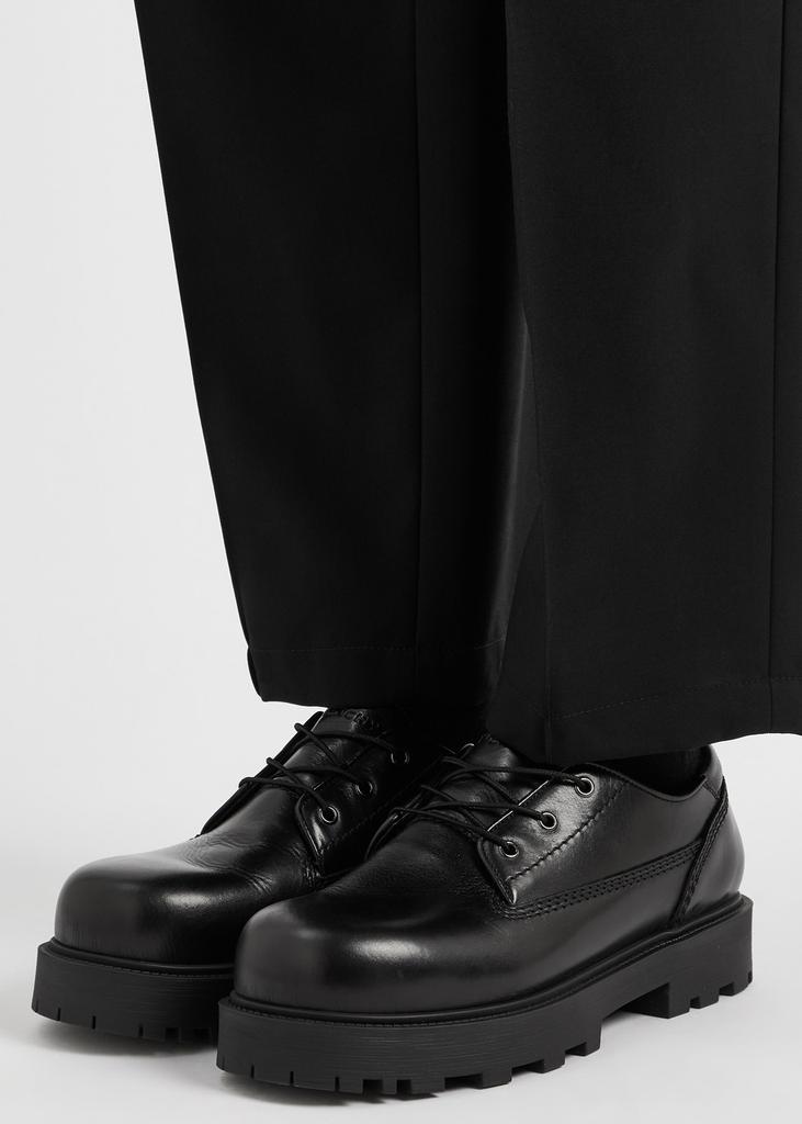 GIVENCHY Storm leather Derby shoes 40-IT40-UK6 - Dress Shoes