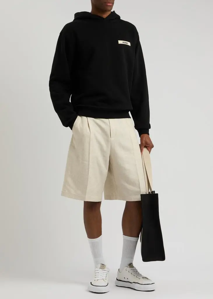 Jacquemus Le Hoodie Gros Grain cotton sweatshirt 4