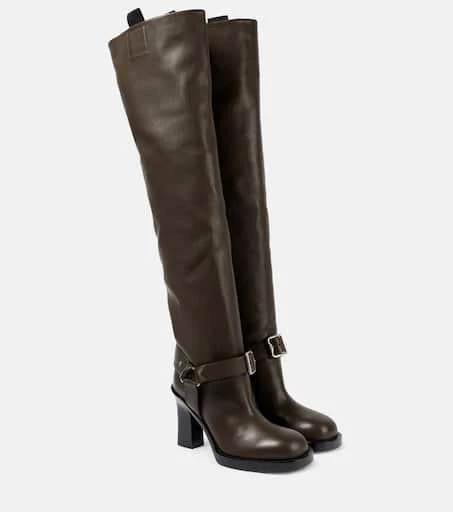 Burberry Leather over-the-knee boots 1
