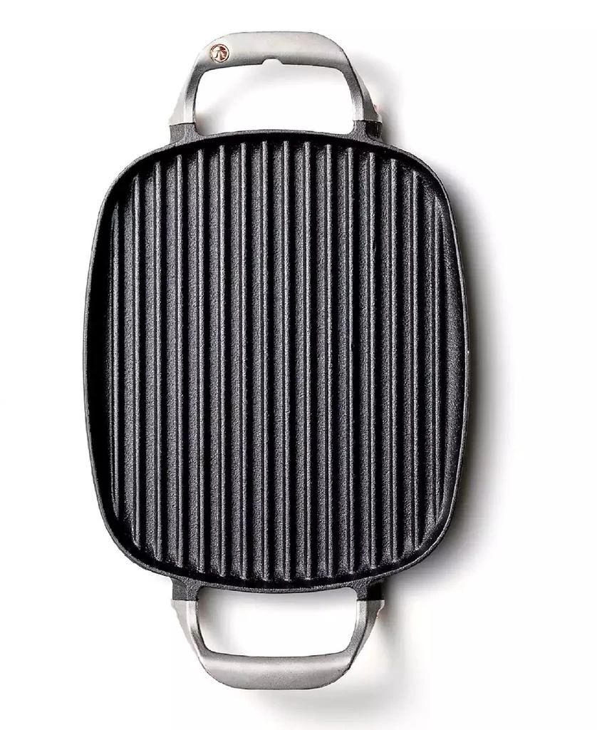 Outset Cast Iron 8.5"x14.25" Grill Pan with Ridges 3