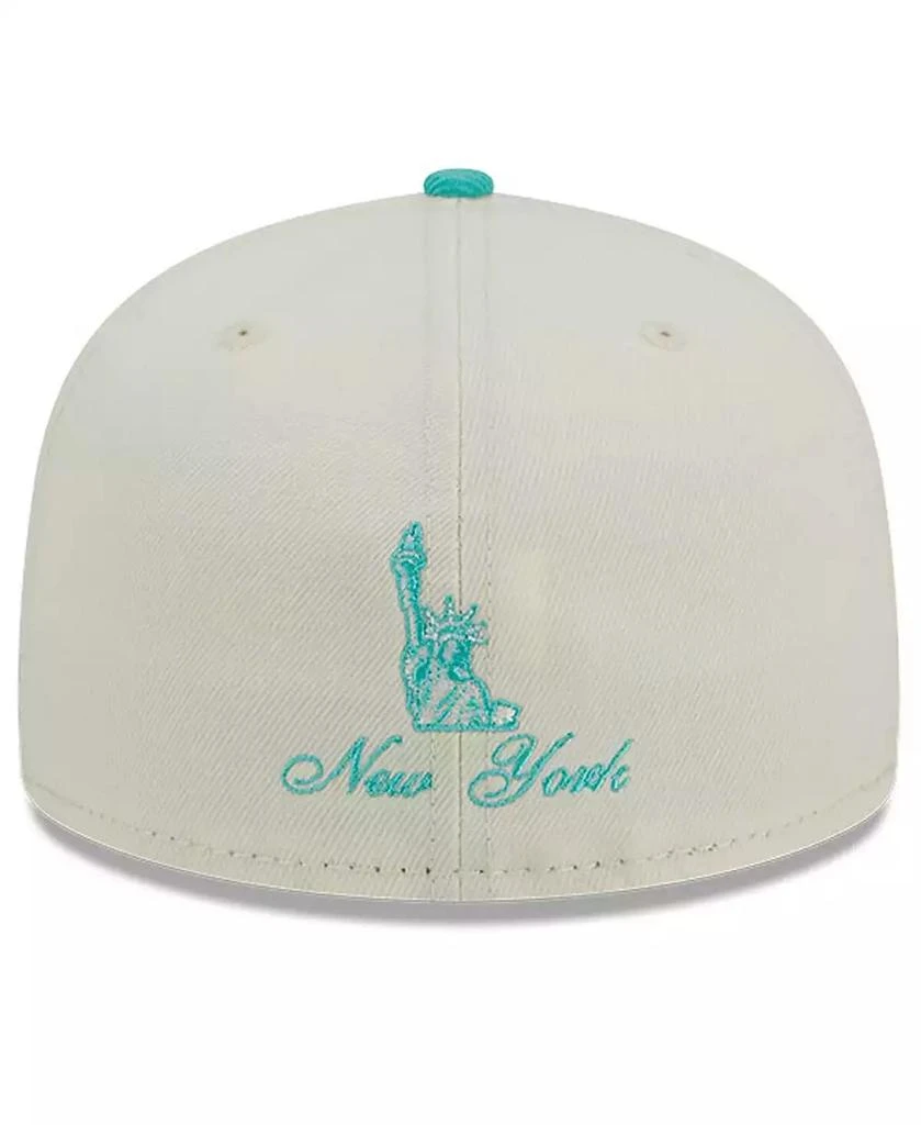 New Era Men's White New York Yankees City Icon 59FIFTY Fitted Hat 4
