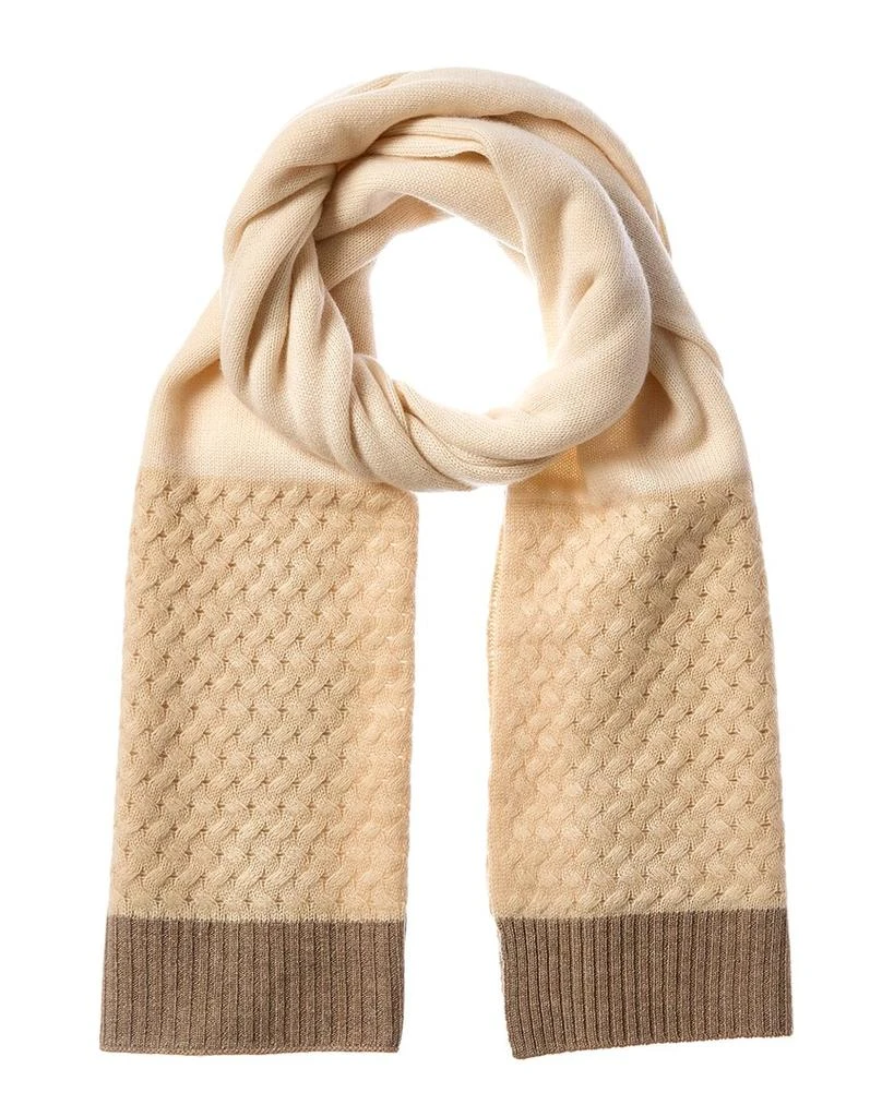 La Fiorentina Colorblocked Cashmere & Wool-Blend Scarf 1