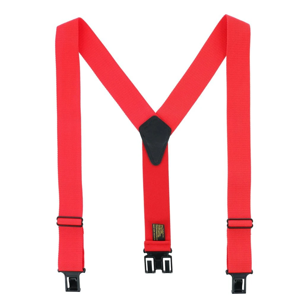 Perry Suspenders Men's Big & Tall Non-Elastic Y-Back Construction Work Suspenders 4