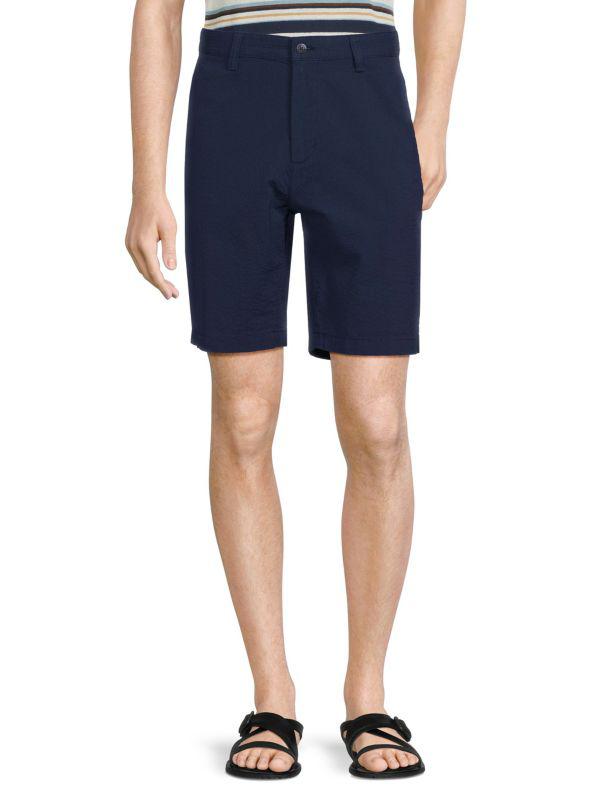Slate & Stone Seersucker Flat Front Shorts