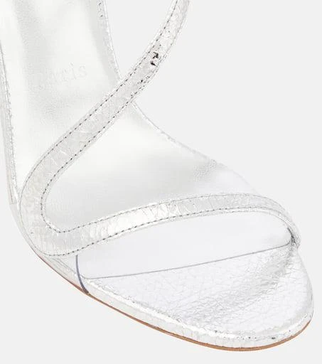 Christian Louboutin Rosalie metallic leather sandals 6