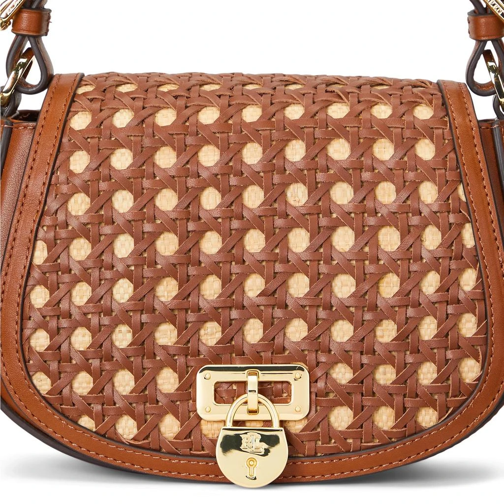 LAUREN Ralph Lauren Woven Medium Tanner Crossbody Bag 4