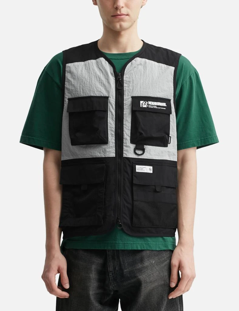 NEIGHBORHOOD NH X MALBON GOLF . TACTICAL VEST 3