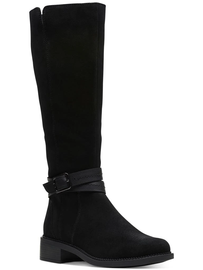 Clarks Maye Shine Womens Knee High Leather Knee-High Boots 1