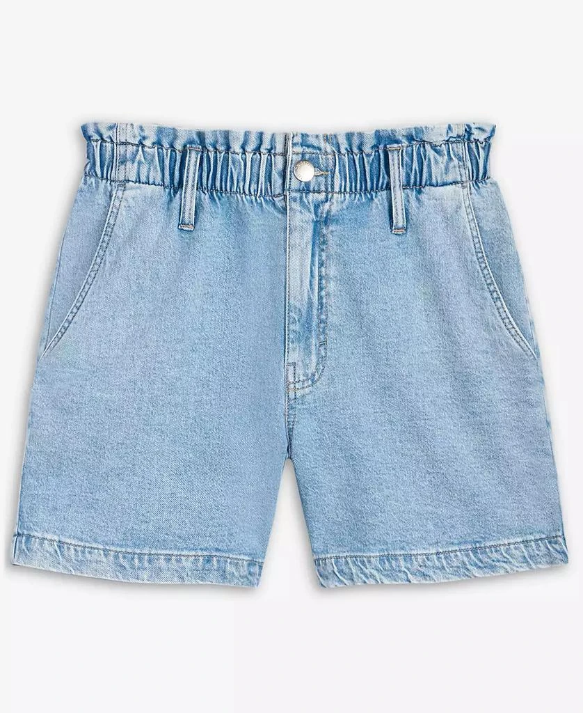 On 34th Women's Denim High Rise Paperbag-Waist Shorts, Exclusively at Macy's 5