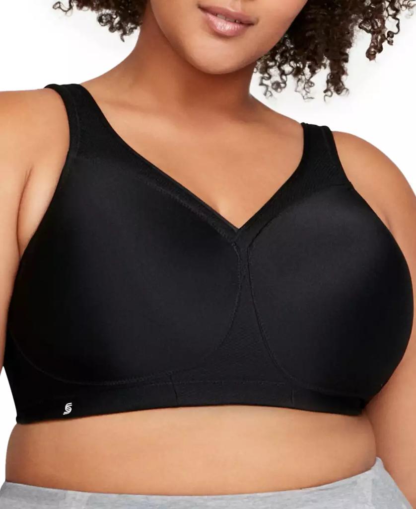 Glamorise Women's Plus Size Magic Lift Seamless Sport Bra 1006