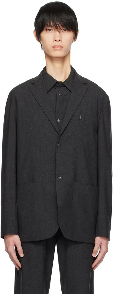 NORSE PROJECTS Gray Emil Blazer 1