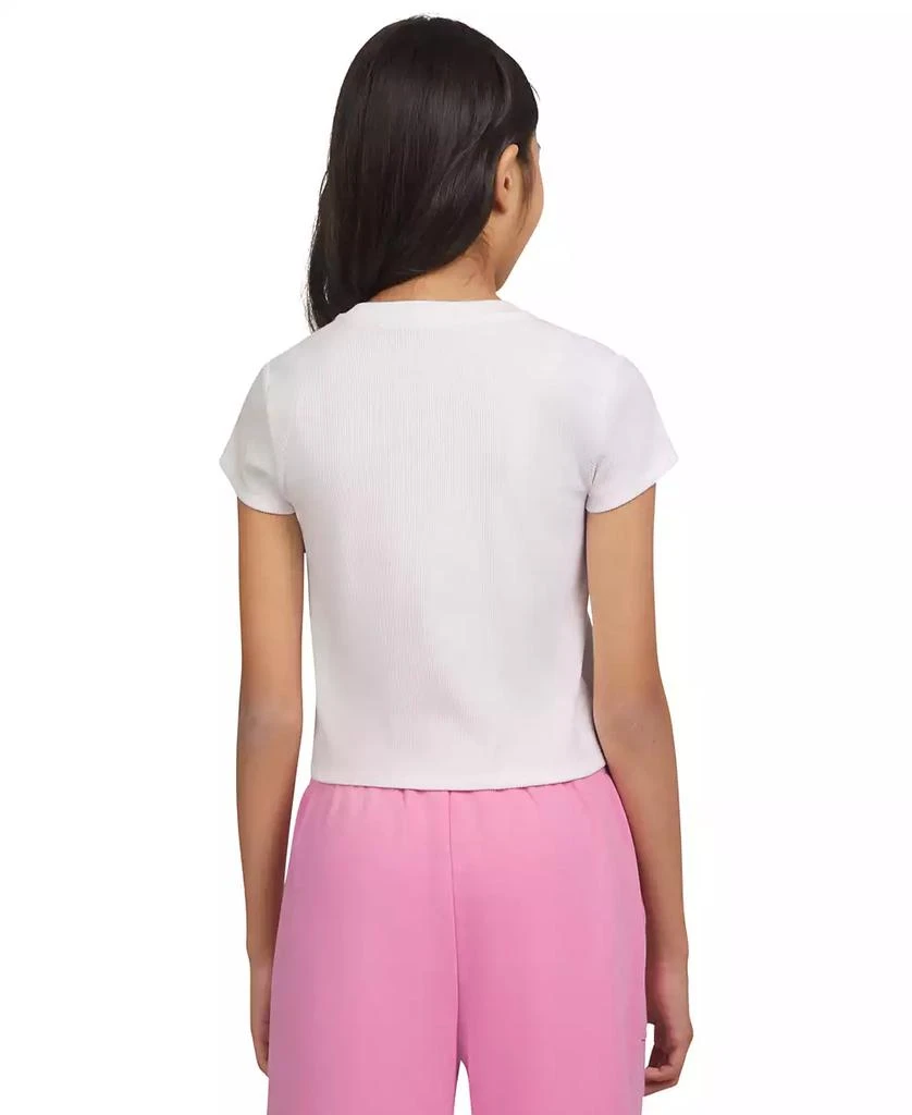 CHAMPION Big Girls Ribbed Baby Tee 2