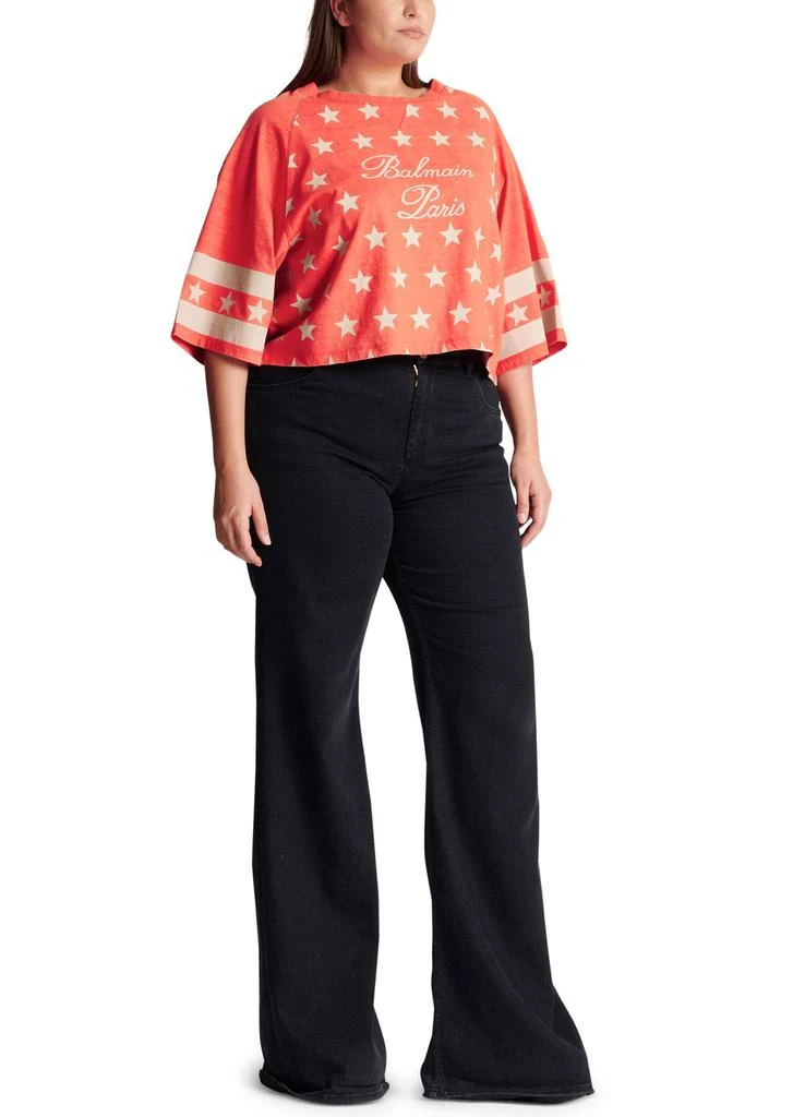 Balmain Balmain Signature Stars T-Shirt 9