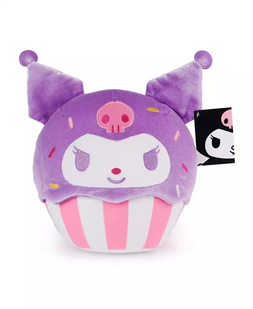 Hello Kitty Gund Sanrio Hello Kitty and Friends Kuromi Cupcake Plush, Stuffed Animal, For Ages 3 and up, 10"