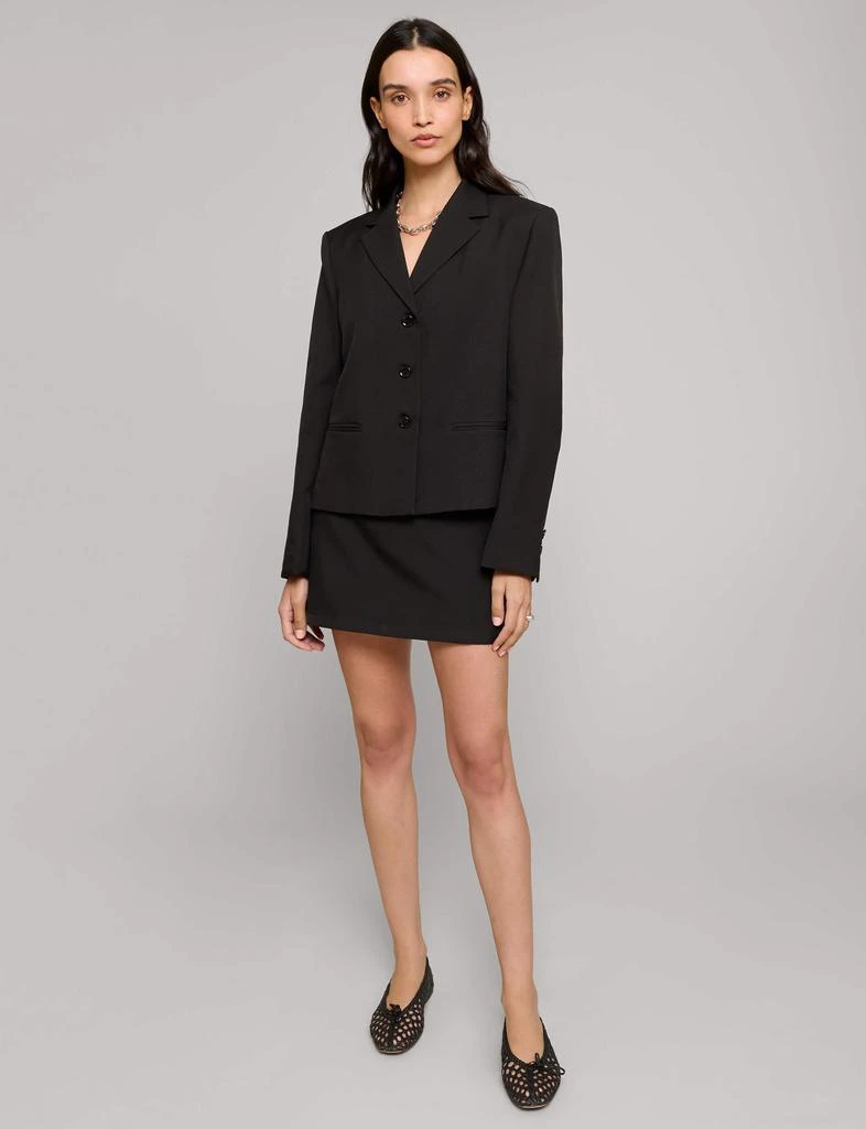 Pixie Market Black Short Suit Jacket 1