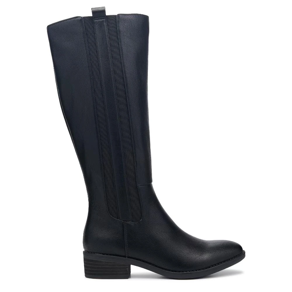 EuroSoft Callah Boots Women's US 9 Black Faux Leather Zipper Knee-High ZOGG117 2