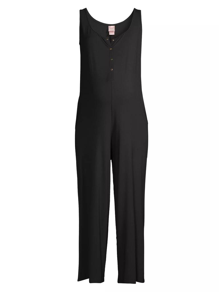 Nom Maternity Round The Clock Jersey Nursing Jumpsuit