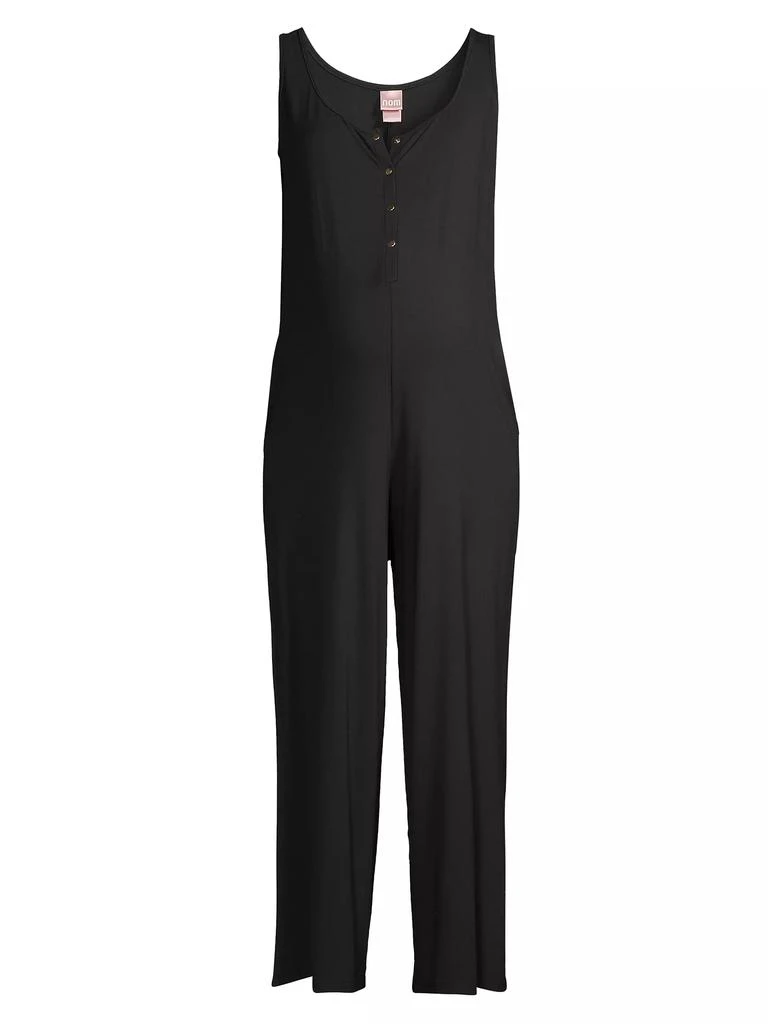 Nom Maternity Round The Clock Jersey Nursing Jumpsuit 1