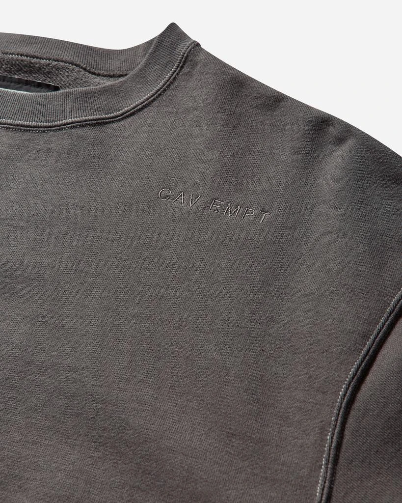 Cav Empt Men's Inverter Crewneck Sweatshirt Charcoal 3