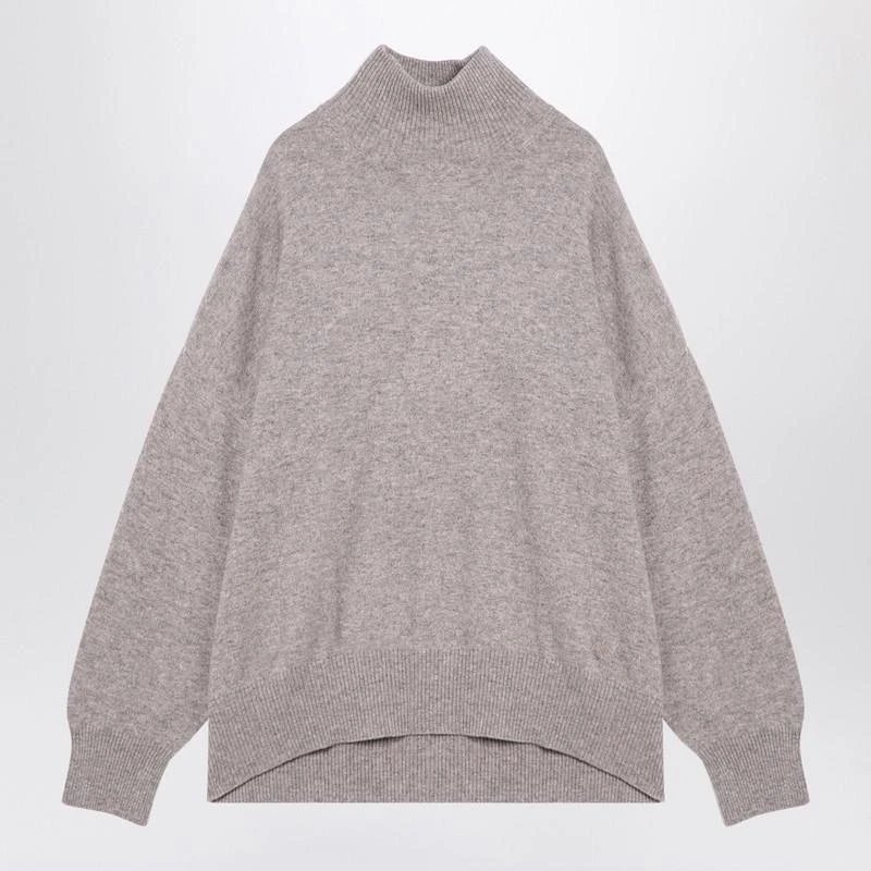 Loulou Studio Loulou Studio Light Grey Turtleneck Sweater 1