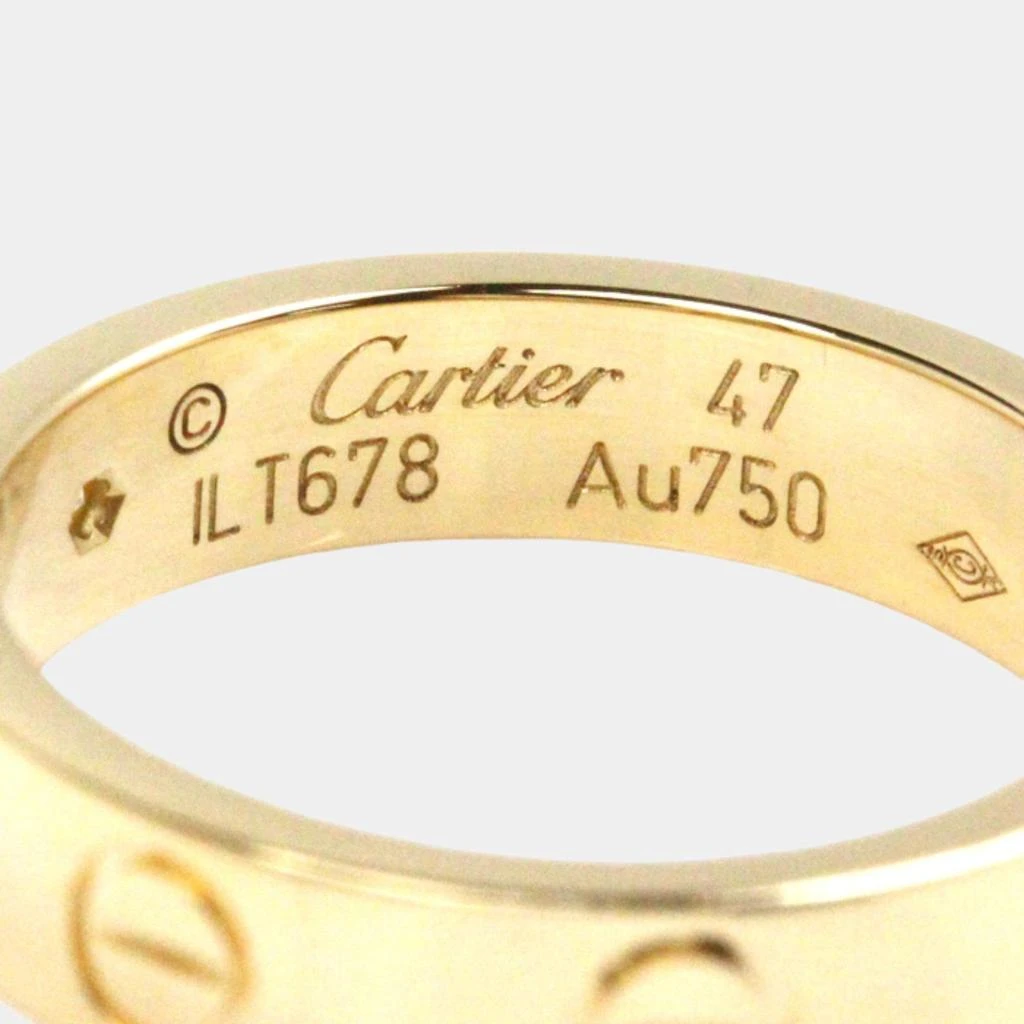 Cartier Cartier 18K Yellow Gold Love Diamond Ring EU 47 5