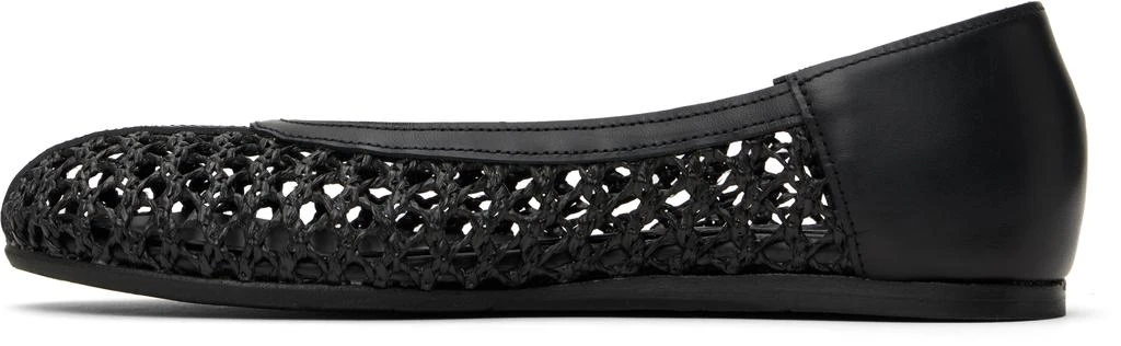 ANCIENT GREEK SANDALS Black Aeropi Ballerina Flats 3