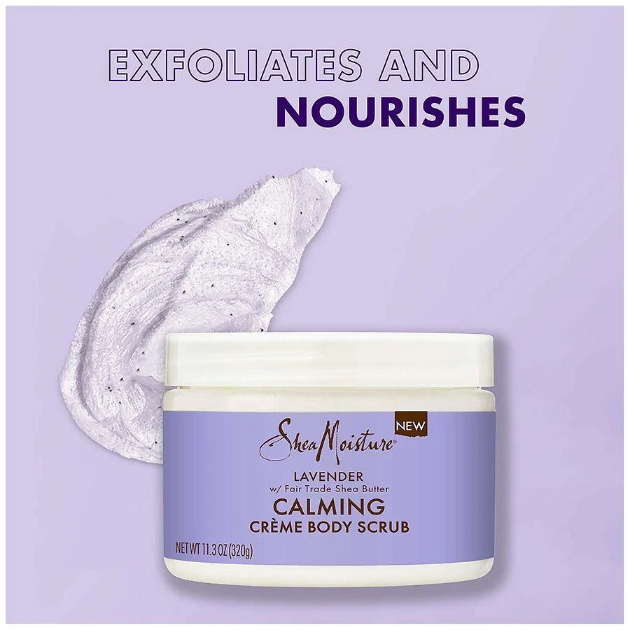 SheaMoisture Creme Body Scrub Lavender 6