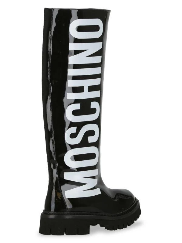 Moschino Logo Rain Boots 3